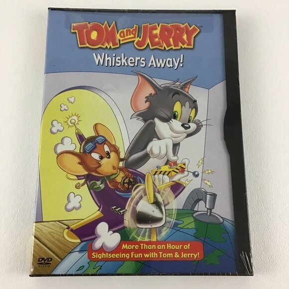 Other - Tom & Jerry Whiskers Away DVD Special Features Animated Episodes New Sealed